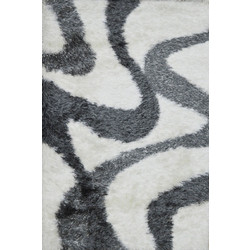 Sprintzio Χαλί 160x230cm Glamour 7209 Anthracite - White