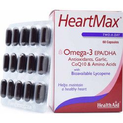 Health Aid Heartmax Ιχθυέλαιο 60 Κάψουλες