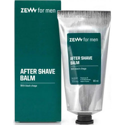 Zew Black Chaga After Shave Balm Χωρίς Οινόπνευμα 80ml