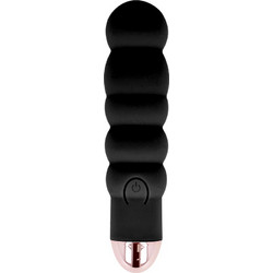 Dolce Vita Rechargeable Six Δονητής 13cm Μαύρος