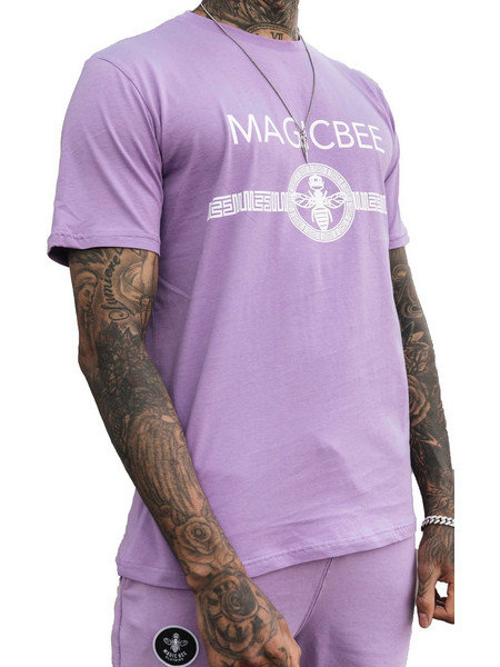 Magic bee - WB20405 - Logo Tee - Lilac - Μπλουζά Μακό - purple