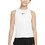 Nike Court Dri-FIT Victory Παιδικό T-Shirt Αμάνικο Λευκό CV7573-100