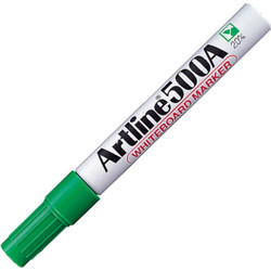 ARTLINE ΜΑΡΚΑΔΟΡΟΣ ΑΣΠΡΟΠΙΝΑΚΑ EK-500Α ΣΤΡΟΓΓΥΛΗ ΜΥΤΗ 2,0mm ΠΡΑΣΙΝΟ