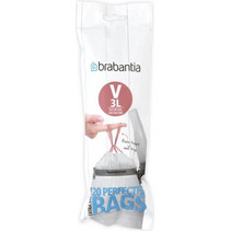 BRABANTIA Σακούλες Απορριμάτων PerfectFit 3lt -V (20τεμ) - 080.1165/82