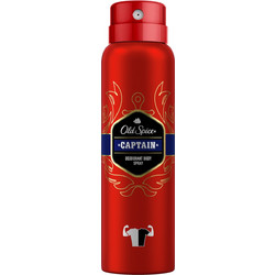 Old Spice Captain Ανδρικό Αποσμητικό Spray 24h Χωρίς Αλουμίνιο 150ml