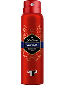 Old Spice Captain Ανδρικό Αποσμητικό Spray 24h Χωρίς Αλουμίνιο 150ml