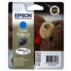 Epson T0612 Cyan Μελάνι Εκτυπωτή Inkjet C13T061240