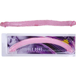 Baile Διπλό Dildo 45cm Ροζ
