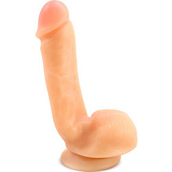Blush Au Naturel Anthony Ρεαλιστικό Dildo με Βεντούζα & Όρχεις 19cm Μπεζ