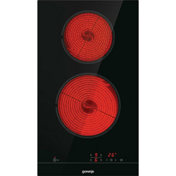 Gorenje ECT321BSC Κεραμική Εστία Αυτόνομη με Λειτουργία Κλειδώματος 30x52cm