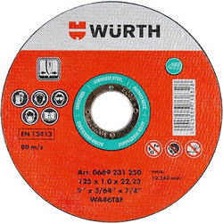 Δίσκος κοπής WURTH Φ115