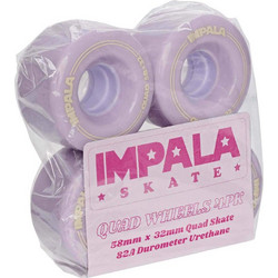 Impala Replacement Wheels 4PK Pastel Lilac 58mm