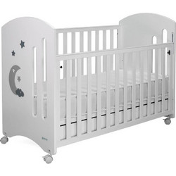 Bebe Stars Azure Κούνια για Στρώμα 60x130cm Λευκή