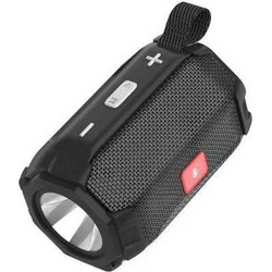 Kisonli Led-904 Ηχείο Bluetooth 5W με Ραδιόφωνο Μαύρο