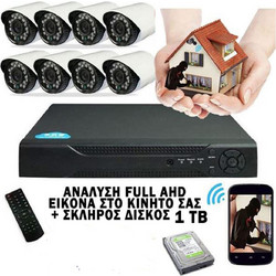Clever SecurityCam 080040 8 cameras