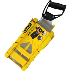 Φαλτσοκούτι από ABS με πριόνι 350mm Stanley
