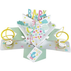 Ευχετήρια Κάρτα Suki 3D Pop-Up Baby Shower POP162