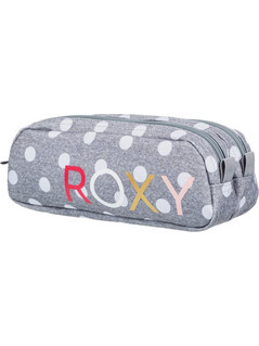 Roxy Da Rock Printed Κασετίνα με 2 Θήκες Γκρι ERJAA03900-SGR6