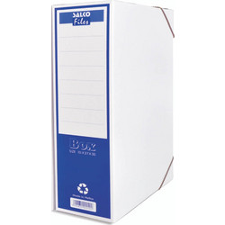 Salko Paper - Κουτί Λάστιχο, Οντουλέ 10cm Μπλε 2240