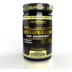 Fit & Shape Dominator Pre-Workout Peach Lemon 420gr