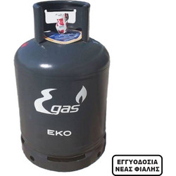 GAS BOTTLE EKO UN1965 Μείγμα 10kg - Αγορά Νέας Φιάλης