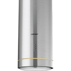 Gruppe Charisma S-7020-Β07-Μ13-380 Απορροφητήρας Νησίδα-Οροφής 38cm Inox