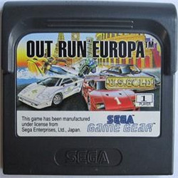Out Run Europa Used GG
