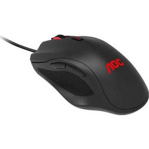 AOC GM200 Ενσύρματο Gaming Ποντίκι RGB 4200 DPI Black