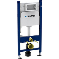 Geberit Delta 458.127.00.2 Εντοιχιζόμενο Καζανάκι Γυψοσανίδας ή Διπλό Τούβλο 12cm με Μεταλλικό Πλαίσιο