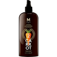 Mediterraneo Carrot Suntan Dark Αδιάβροχο Λάδι Μαυρίσματος Σώματος SPF2 200ml