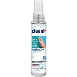 Clean+ By Feral Alcohol Cleaning Liquid Αντισηπτικό Spray Χεριών 100ml