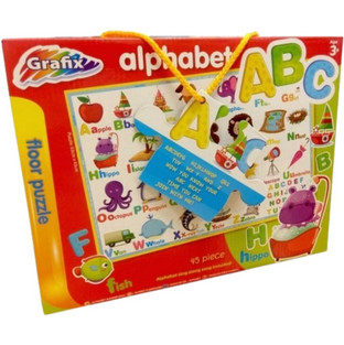 Παιδικό Puzzle Grafix Δαπέδου Alphabet 45 Κομμάτια