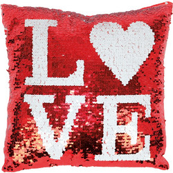 Μαξιλάρι Δωρόσημο Κόκκινο Love 30x30cm