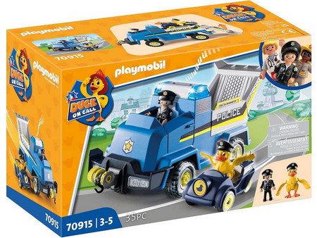 Playmobil Duck On Call Όχημα Αστυνομίας με Mini Car για 3-5 Ετών 70915
