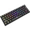 White Shark Shinobi GK-2022 Μηχανικό Gaming Πληκτρολόγιο 60% με Outemu Red Διακόπτες RGB Black