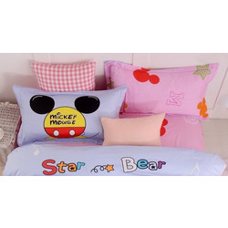 MC DECOR ΖΕΥΓΟΣ ΜΑΞΙΛΑΡΟΘΗΚΗ 50Χ75CM MOUSE - ΣΙΕΛ - MC DECOR MCD.KSM.M.002