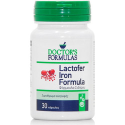 Doctor's Formulas Lactofer Iron Formula 30 Κάψουλες