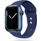 Tech-Protect Smoothband Λουράκι Σιλικόνης Midnight Blue (Apple Watch 42 / 44 / 45 / 49mm)