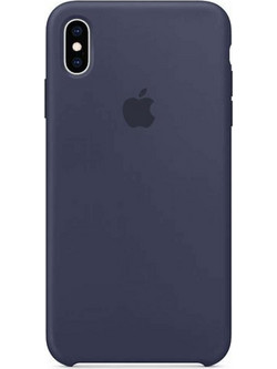 Apple Silicone Case Midnight Blue (iPhone XS Max)