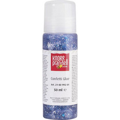 Κόλλα glitter confetti Knorr prandell μπλε νιφάδες 50ml