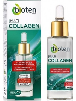 Bioten Multi-Collagen Αντιγηραντικό Serum Προσώπου με Κολλαγόνο 30ml