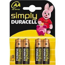 Duracell Simply AA 4τμχ