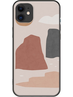 Θήκη Landscape Sun iPhone 11 Black TPU (Μαύρη Σιλικόνη)