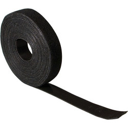 LogiLink Cable Strap, Velcro Tape, 10m, Black (KAB0055)