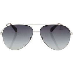 Hawkers Silver Black Cole Ανδρικά Γυαλιά Ηλίου Aviator Μεταλλικά Μαύρα με Μαύρο Polarized Φακό