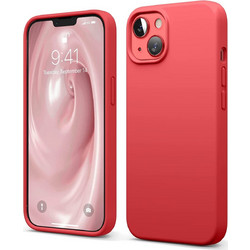 elago Premium Θήκη Silicone iPhone 13 Red (ES13SC61-RD)