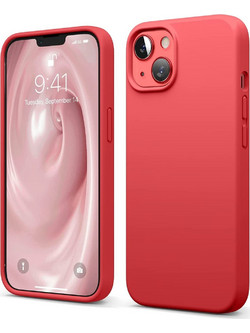 elago Premium Θήκη Silicone iPhone 13 Red (ES13SC61-RD)