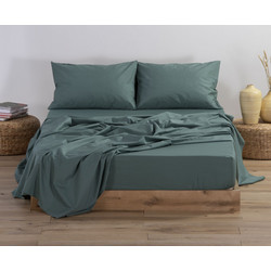 Nef-Nef Σεντόνι Μονό Βαμβακερό 170x270 Basic 1172 Green