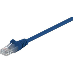 Goobay U/UTP Cat.5e Καλώδιο Δικτύου Ethernet 1.5m Blue