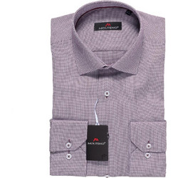 Μακρυμάνικο Πουκάμισο Regular Fit MOLTENO 6533 Μωβ Λιλά